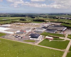 An aerial view of Alliance Group’s Lorneville plant in Southland. PHOTO: SUPPLIED