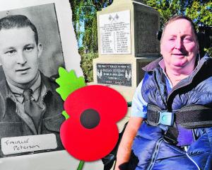 A World War 2 soldier and past Duntroon butcher, Fairlie Peterson, whose family preserved the...