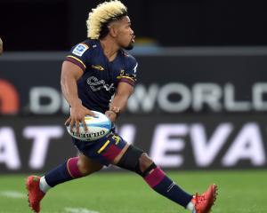 Highlanders halfback Folau Fakatava ignites the attack during a game earlier this season. PHOTO:...