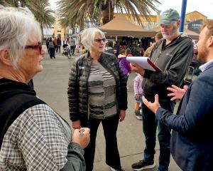 There was strong support for the 'Save our Playground' petition at the New Brighton market in the...