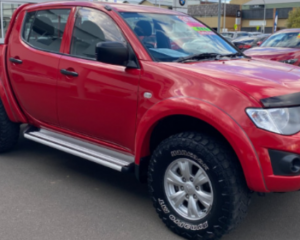 Police want to hear from anyone who saw a red ute like this driving on the Hanley’s Farm Estate...