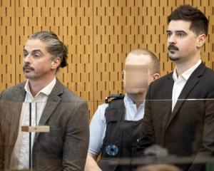Danny and Roberto Jazz during their sentencing at the Christchurch District Court on August 24....