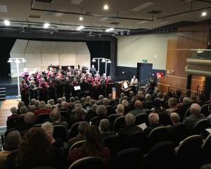 The Central Otago Regional Choir’s returning to Arrowtown tomorrow. PHOTO: SUPPLIED