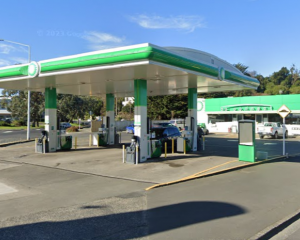 Police are investigating a fire near the back of this BP station in  Andersons Bay Rd overnight....