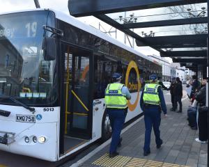 Police are ensuring they are more visible at the Dunedin bus hub following the death of Enere...