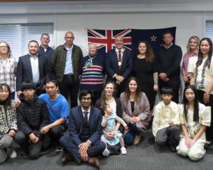 Central Otago’s new citizens. PHOTO: RUBY SHAW