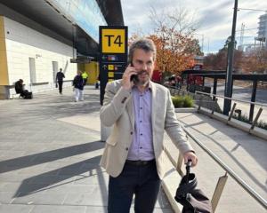 Dunedin International Airport Ltd chief executive Daniel De Bono in Melbourne during a two-day...