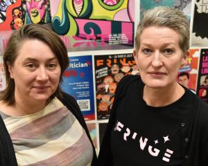 Dunedin Fringe Arts Trust co-directors Katrina Thomson (left) and Ruth Harvey have asked the city...