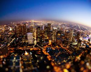 Los Angeles at night. PHOTO: GETTY IMAGES