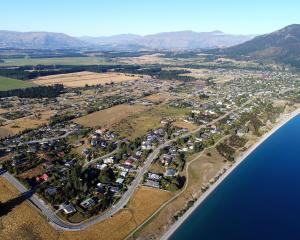 The township of Lake Hāwea faces significant water demand issues if action is not taken. PHOTO:...