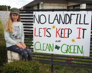 Olivia Smith, of Oxford, expressed her opposition to an industrial landfill being proposed on...