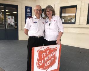 Salvation Army Captains Paul and Jocelyn Smith are grateful for the community’s generous...