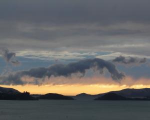 Cloud Dragon over the harbour