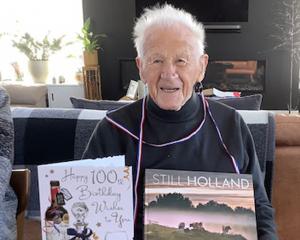 Invercargill man Jan van Baarlen celebrated his 100th birthday earlier this week. PHOTOS: SUPPLIED
