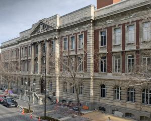 The Otago Medical School building in Great King St. PHOTO: ODT FILES