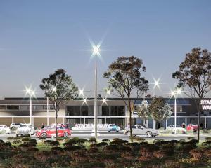 A concept design of the Network Waitaki Events Centre, which was given the go-ahead by the...
