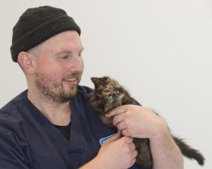 The Dunedin SPCA will soon have its own X-ray machine which will help animal attendant Julian...