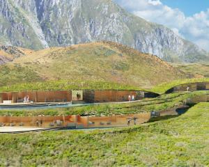 Peter Thiel’s proposed luxury lodge near Wanaka. Image supplied