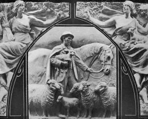 Sculpted decoration for the New Zealand pavilion at the upcoming British Empire Exhibition at...