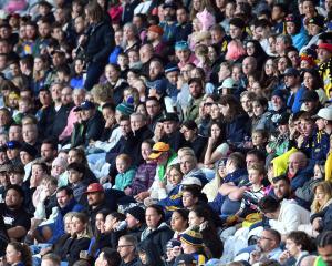 A cross section of New Zealand at the rugby. PHOTO: ODT FILES