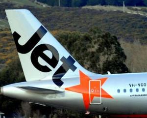 Jetstar says the Dunedin-Wellington service isn't performing as hoped. Photo: ODT files 