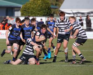 Boys’ High and Christ’s College last met in round 3. Boys’ High won 34-25. PHOTO: DARRYN FINDLAY