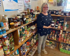 Mosgiel Foodbank co-ordinator Michelle Kerr says the steadfast support of the Taieri community...