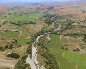 Otago’s Manuherikia River flows through farmland near Springvale. The river’s future could be...