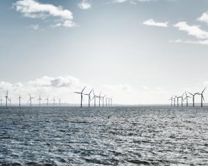 An off-shore windfarm. PHOTO: GETTY IMAGES