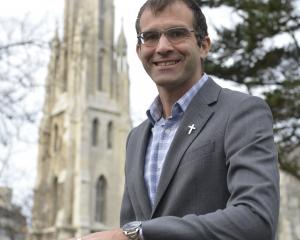 First Church's minister Rev Ed Masters. PHOTO: GERARD O'BRIEN