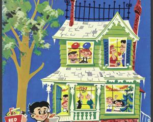 ‘‘Season’s Greetings From The Grocery Boys At IGA’’. Independent Grocers’  Alliance, 1965. EPH...