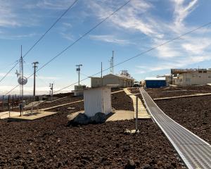 Mauna Loa observatory in Hawaii has measured an alarming jump in CO₂. Photo: NOAA