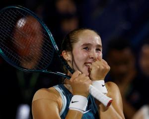 Mirra Andreeva is only the second teenager - male or female - to win the Dubai event, after Rafa...