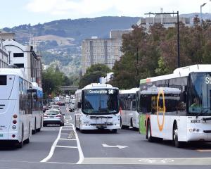 Bus services under scrutiny. PHOTO: PETER MCINTOSH