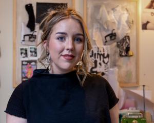 Fashion designer Brittany Nelson-Misa aims to inspire her high school students.