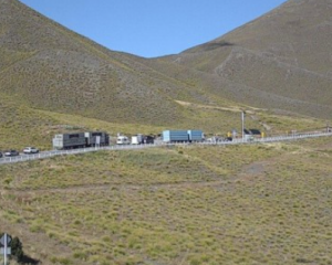 The crash has closed part of SH8. Photo: NZTA/Waka Kotahi