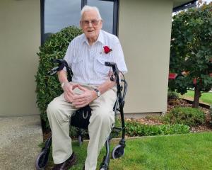 Henry Thayer turned 100 this week, and is proud of his family and farming life. PHOTO: OLIVIA...