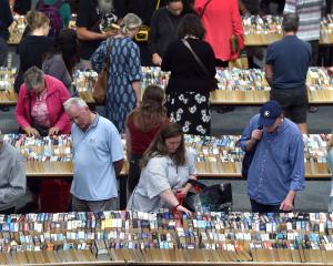 The Regent Booksale. PHOTO: PETER MCINTOSH