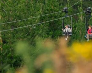 Christchurch Adventure Park's new ride 'The Rush'. Photo: Christchurch Adventure Park