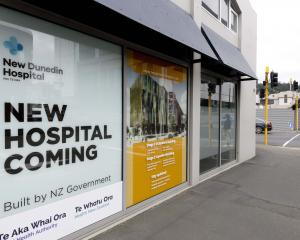 The new Dunedin hospital site office. PHOTO: GERARD O’BRIEN

