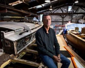 Josh Markham has taken the wheel of a major restoration project to restore Tawhiri. Photo:...