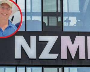 Jim Grenon (inset) has signalled his intentions to sack the NZME board. Photos: Supplied via RNZ