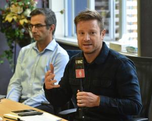 South Dunedin Future programme manager Jonathan Rowe at the announcement of a GNS study into...