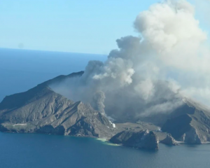 Increasing volcanic ash has been coming from Whakaari/White Island. Photo: Supplied / GNS Science