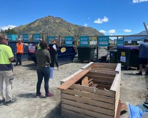 Naylor Love’s ‘Community Upcycling Station’. PHOTO: SUPPLIED