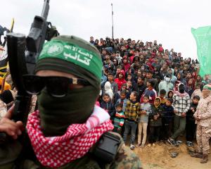Hamas hands over bodies of deceased hostages, in Khan Younis in this file photo. Photo: Reuters