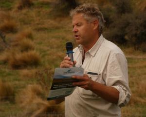 Central Otago farmer Jonathan Wallis runs a luxury lodge at Minaret Station at Lake Wānaka, which...