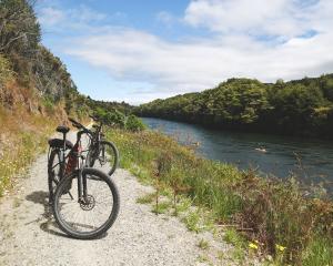 An already completed section of the Lake2Lake Cycle Trail. PHOTO: ODT FILES