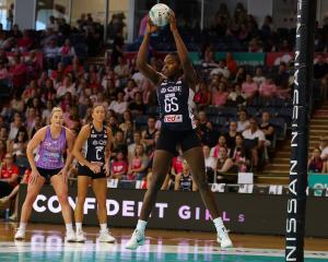 Grace Nweke in action for the NSW Swifts at a preseason tournament in Adelaide last month. PHOTO:...