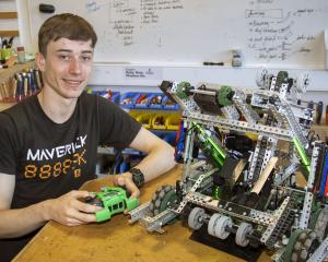 Rhys Lewis is heading to Dallas for the VEX V5 Robotics World Championship in May with Quasar the...